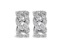 Ohrringe Leo Pizzo Dame Groumette in Gold Diamante 0.88 Ct 621805 - 621805
